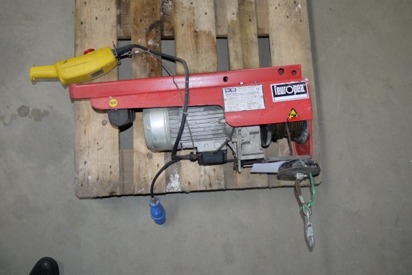 Bild Auktion elektr. Seilzug Europa