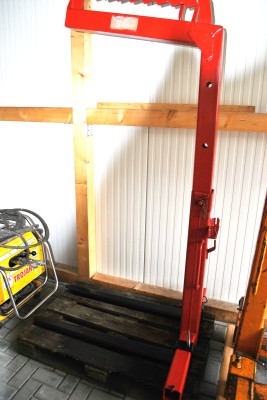 Picture Auktion Palettengabel für Ladekran