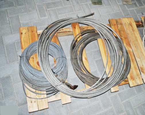Bild Auktion Position Drahtseil, verschiedene Stärken
